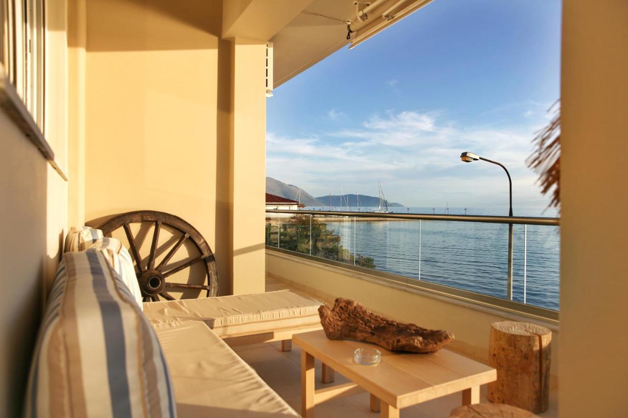 Boho Beach House In Itea-Delphi Exteriér fotografie