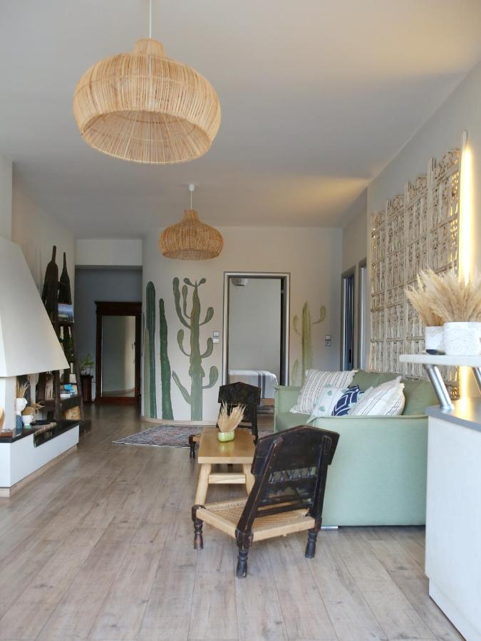 Boho Beach House In Itea-Delphi Exteriér fotografie