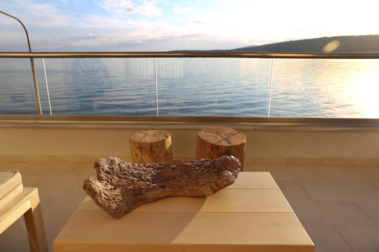 Boho Beach House In Itea-Delphi Exteriér fotografie
