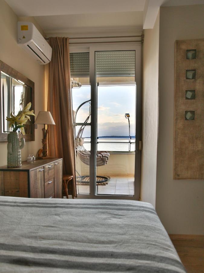 Boho Beach House In Itea-Delphi Exteriér fotografie