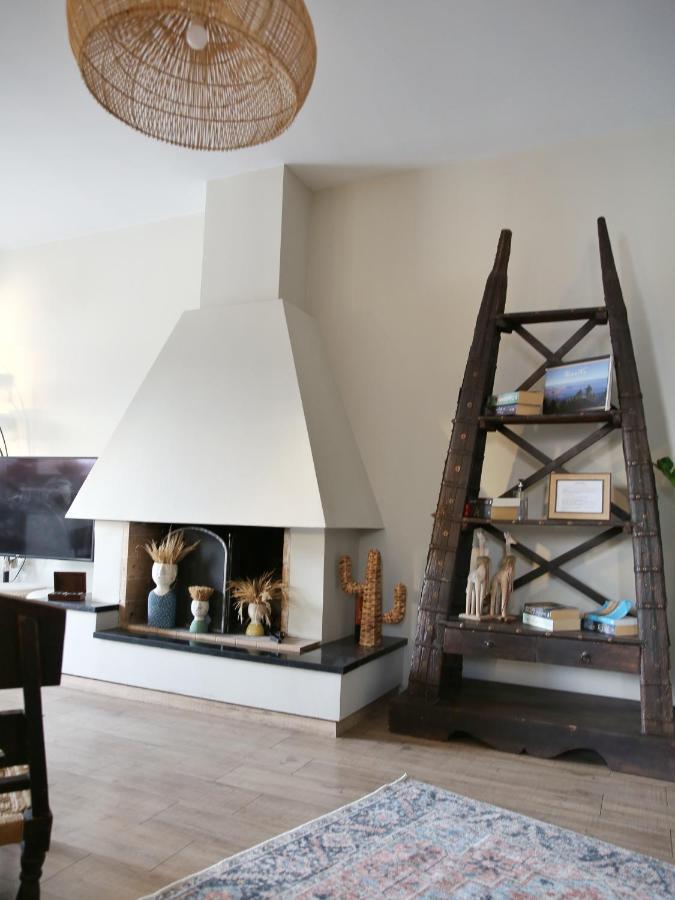 Boho Beach House In Itea-Delphi Exteriér fotografie
