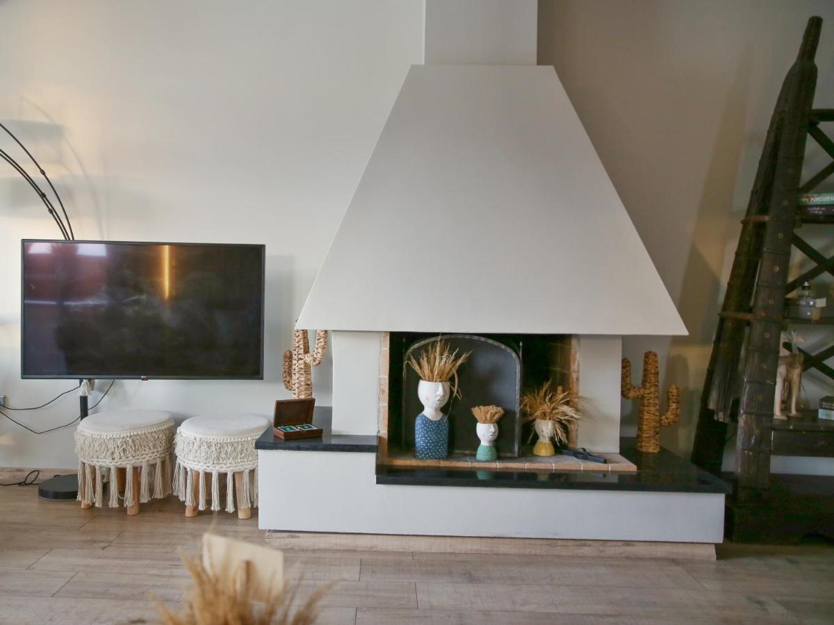 Boho Beach House In Itea-Delphi Exteriér fotografie