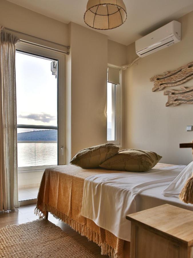 Boho Beach House In Itea-Delphi Exteriér fotografie