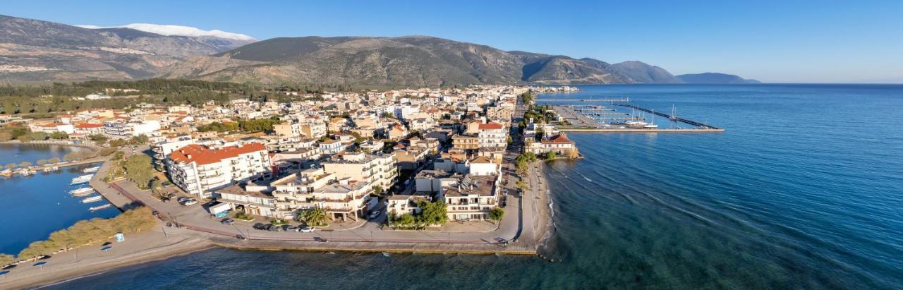 Boho Beach House In Itea-Delphi Exteriér fotografie